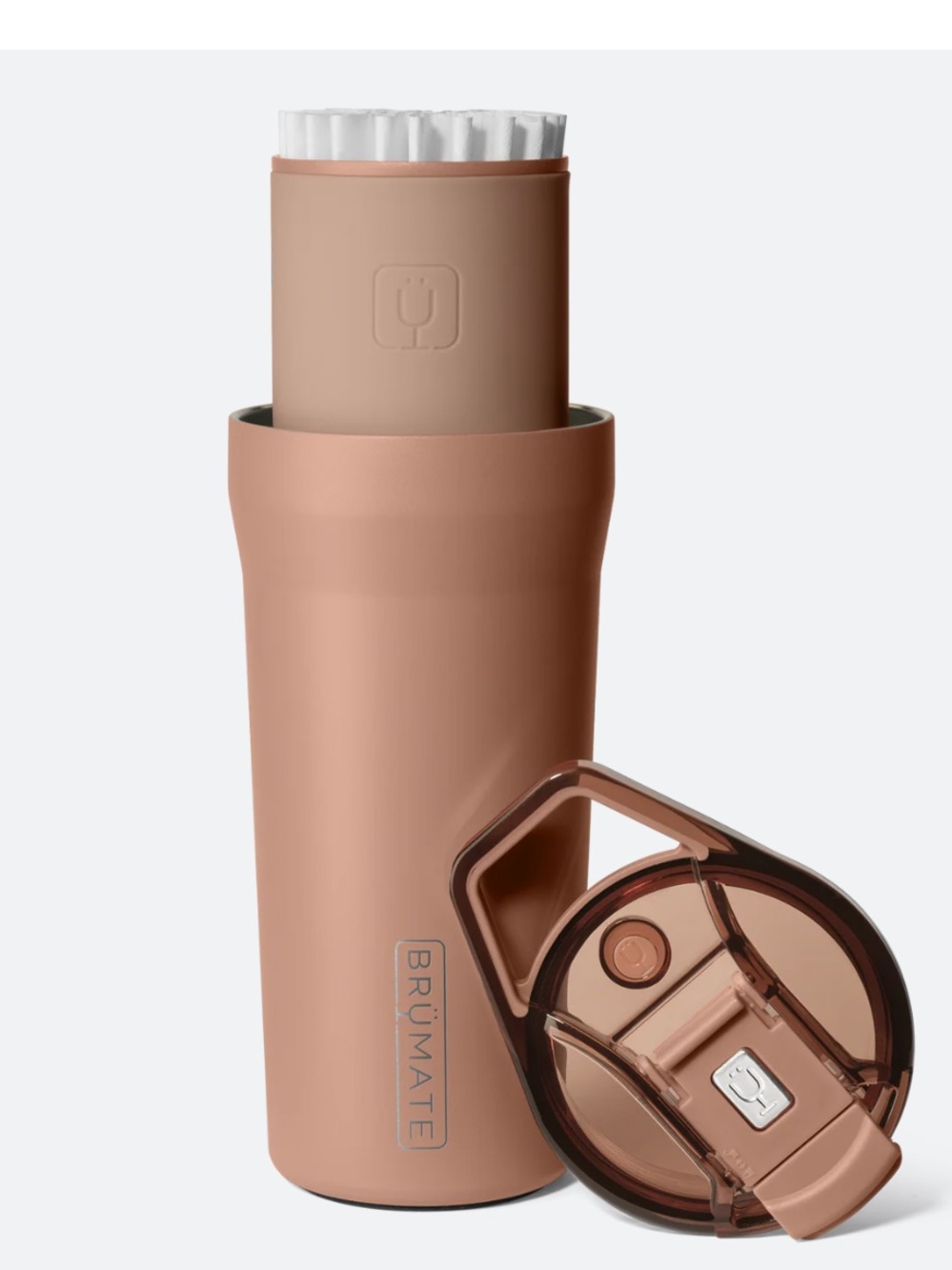 Pour Over 20oz Travel Mug – Camel